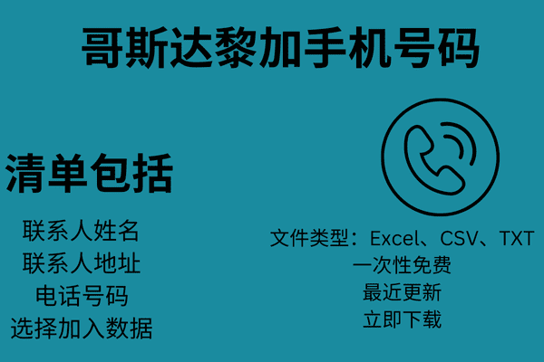 哥斯达黎加手机号码